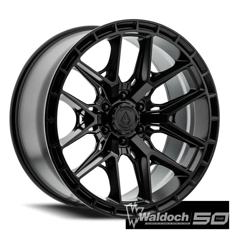 22X12 ARENA BATTLE SATIN BLACK -44ET 6x139.7