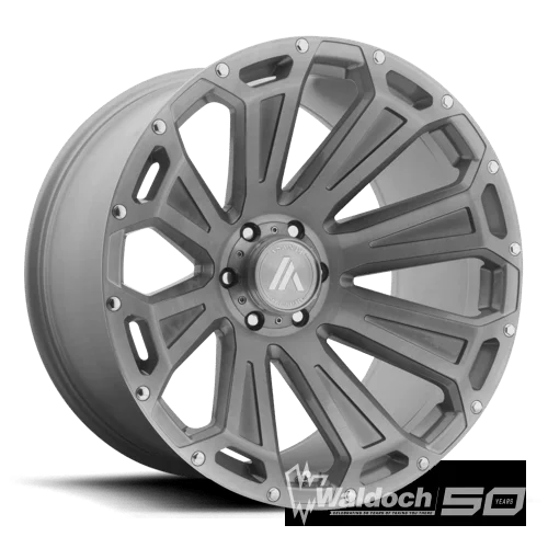 AB813 20X10 8X180 TITANIUM-BRUSHED -12