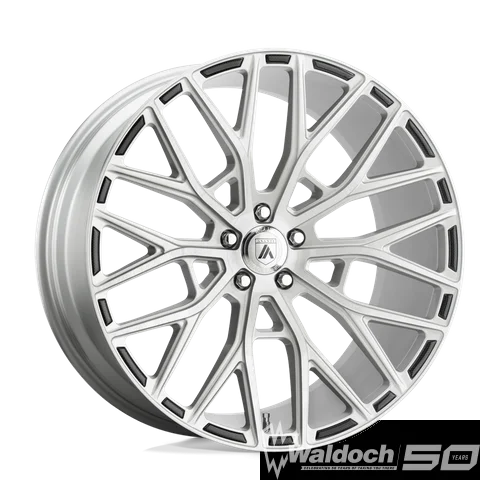 ABL21 22X10.5 5X115 BRUSHED SLV 25MM