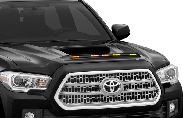 Aeroskin Lightshield Color-Match Hood Protector Midnight Black Metallic