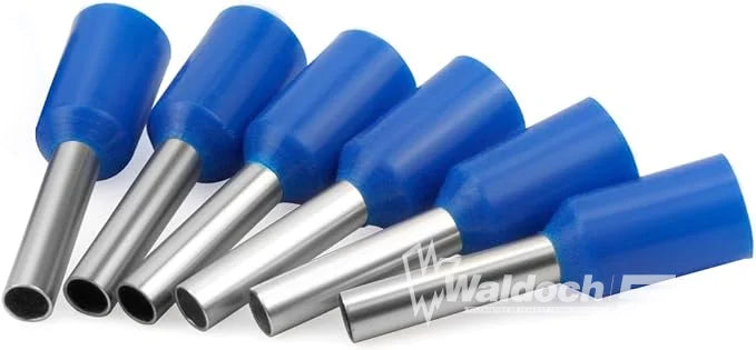 XHF 1000 PCS AWG 14/2.5mm² Blue Wire Ferrules