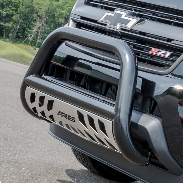 3" Black Steel Bull Bar, Select Ford F-250, F-350 Super Duty