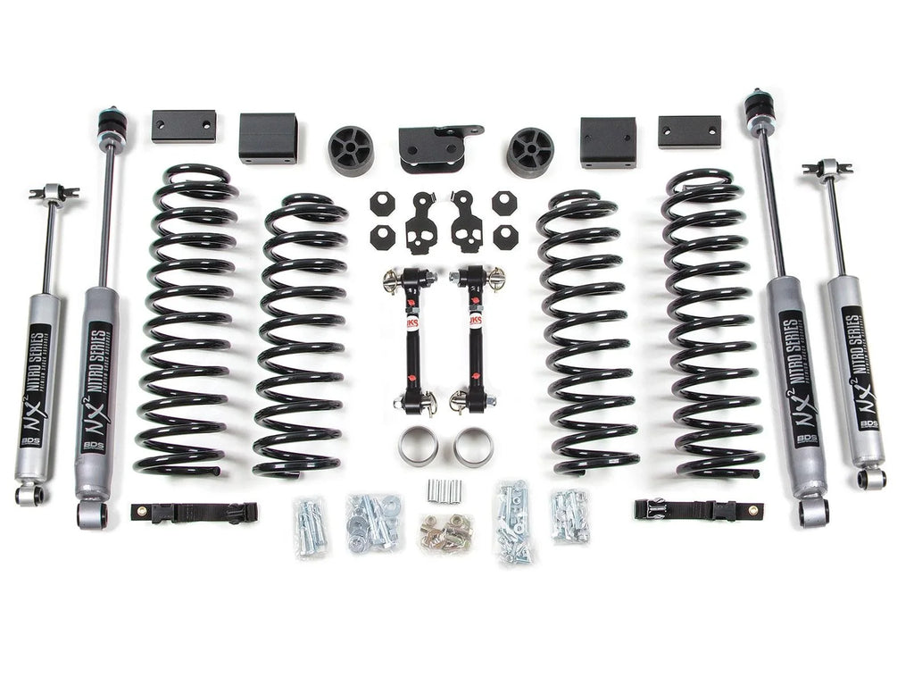BDS Suspension 3" Suspension Lift Kit  2012-2018 Jeep Wrangler RHD JK 2 Door 1415H