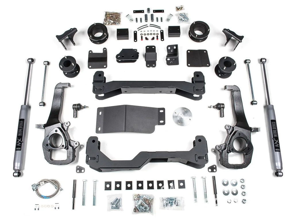 BDS Suspension 4" Suspension Lift Kit - 2013-2018 RAM 1500 - Factory Air-Ride Models and Ram Rebel 1623H