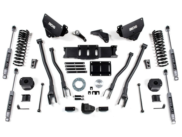BDS Suspension 5.5" 4-Link Suspension System | 2014-2018 Ram 2500 4WD (Gas) w/ Rear Air Ride 1630H