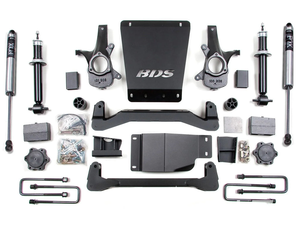 BDS Suspension 6" Coil-Over System 2007-2013 Chevrolet / GMC 1500 4WD 176F