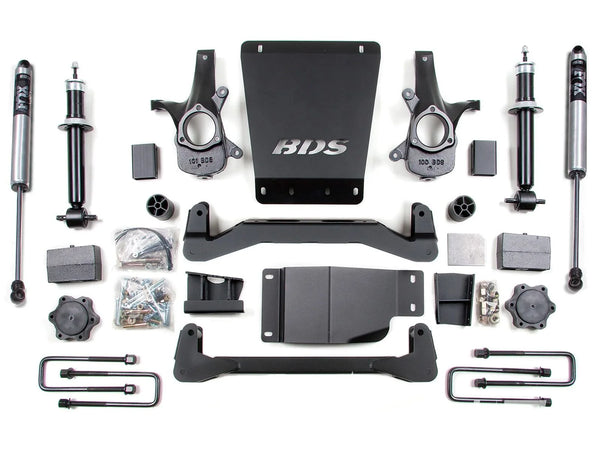 BDS Suspension 6" Coil-Over System 2007-2013 Chevrolet / GMC 1500 4WD 176F