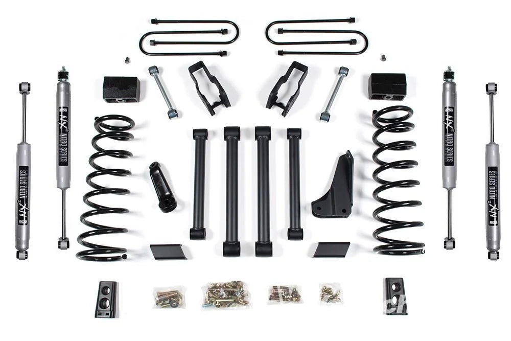 BDS Suspension 4" Suspension Lift Kit - 2010-2013 RAM Dodge 3/4 Ton Power wagon 616H