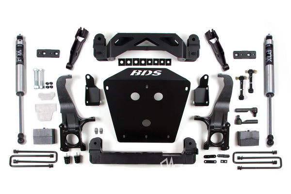 BDS Suspension 7" Coil-Over Suspension System 2007-2015 Toyota Tundra 4WD 813F