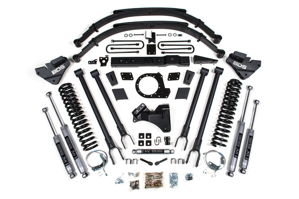 BDS Suspension 8" 4-Link Arm Suspension System 2017-2019 Ford F250/F350 4WD | Diesel Only 1541H