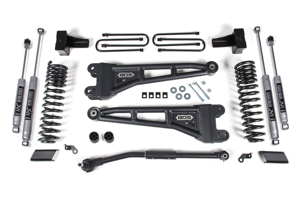 BDS Suspension 2.5" Coil-Over Radius Arm Suspension System 2017-2019 Ford F250/350 4WD 1543F