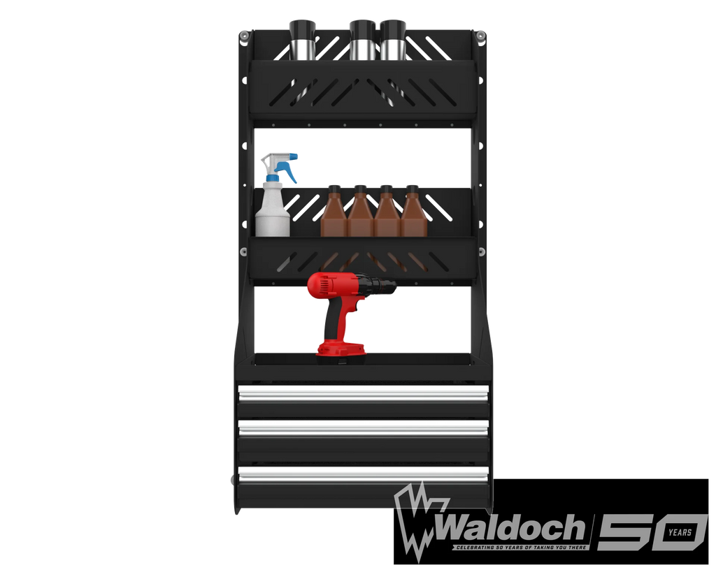 Drawer Cabinet w/Accessory Rack