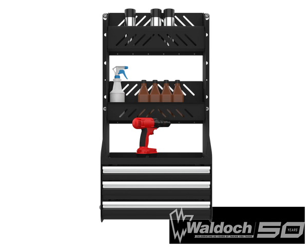 Drawer Cabinet w/Accessory Rack