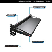 Aluminum Flip-Down Bench C-Tech