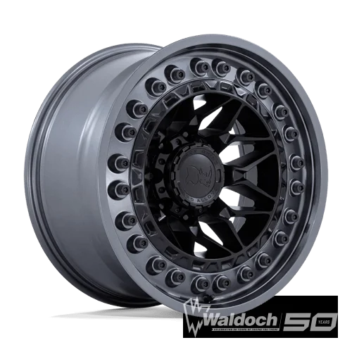 ALPHA 18X9 6X5.5 106 +0 M-BLK GNMTL-LP