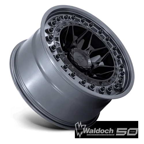 ALPHA 20X10 8X6.5 125 -18 M-BLK GNMTL-LP