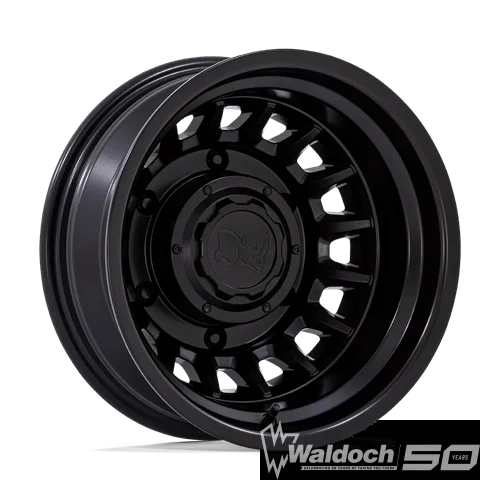 ALISO DRW 16X6 6X205 -130 M-BLK (DR)