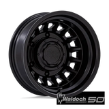 ALISO DRW 16X6 6X205 -130 M-BLK (DR)