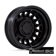 ALISO DRW 16X6 6X205 -130 M-BLK (DR)