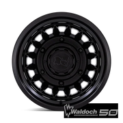 ALISO DRW 16X6 6X205 -130 M-BLK (DR)
