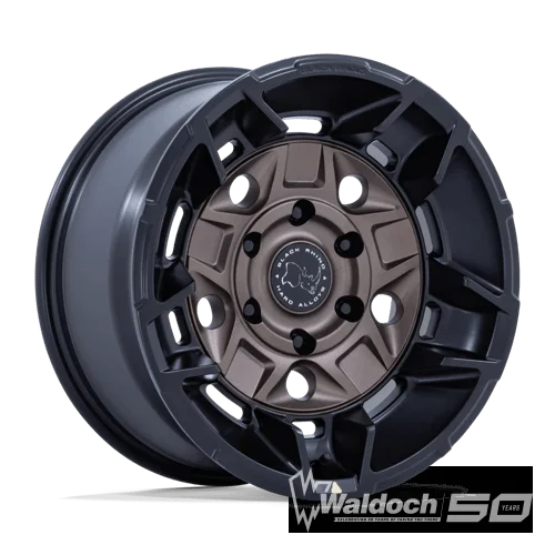 GUARD 17X8.5 6X5.5 106 +0 B-BRNZ M-BLK