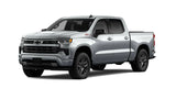 2026 CHEVY SILVERADO 1500 CREW 5.5' 2.7L TURBOMAX 1CX CUSTOM STERLING GRAY METALLIC (GXD) BLACK CLOTH INTERIOR