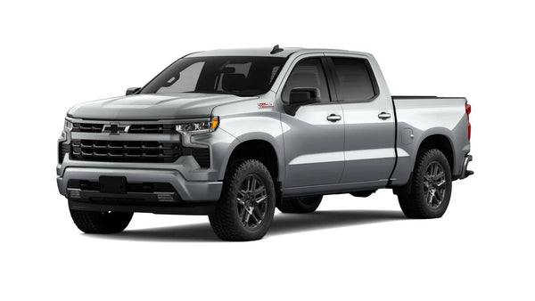 2026 CHEVY SILVERADO 1500 CREW 5.5' 2.7L TURBOMAX 1CX CUSTOM STERLING GRAY METALLIC (GXD) BLACK CLOTH INTERIOR