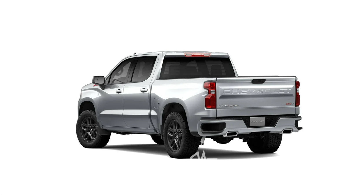2026 CHEVY SILVERADO 1500 CREW 5.5' 2.7L TURBOMAX 1CX CUSTOM STERLING GRAY METALLIC (GXD) BLACK CLOTH INTERIOR