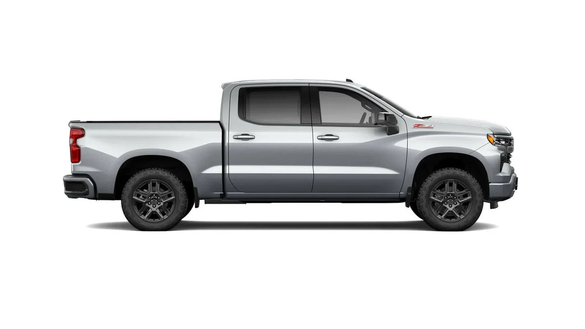 2026 CHEVY SILVERADO 1500 CREW 5.5' 2.7L TURBOMAX 1CX CUSTOM STERLING GRAY METALLIC (GXD) BLACK CLOTH INTERIOR