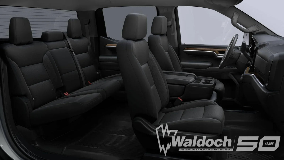2026 CHEVY SILVERADO 1500 CREW 5.5' 2.7L TURBOMAX 1CX CUSTOM STERLING GRAY METALLIC (GXD) BLACK CLOTH INTERIOR