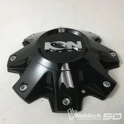 ION WHEEL CENTER CAP - BLACK WITH ION CHROME LOGO