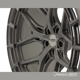 WHEEL 22"X12"-44mm 8-180 VOSSEN FORGED SERIES - HFX1-2Z26-GB
