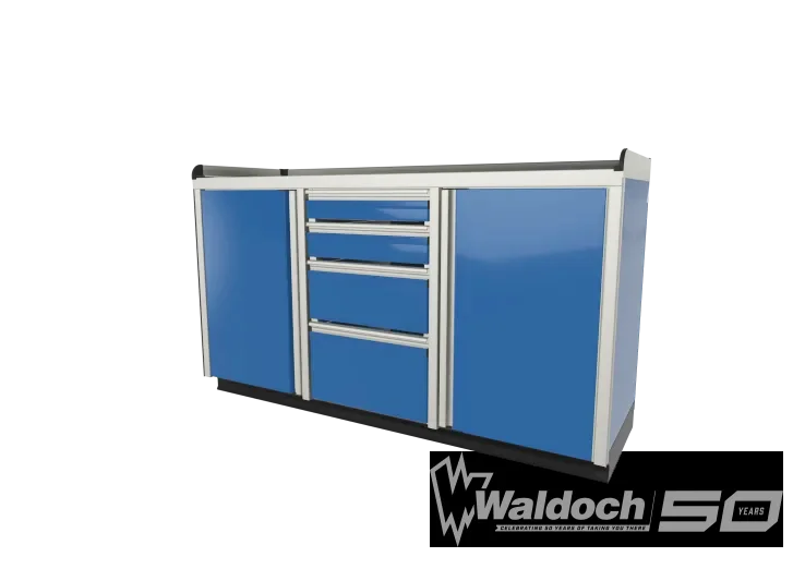 Pro Garage Base Cabinet With MotionLatch Drawers