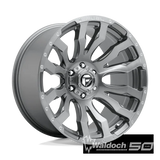 Fuel D693 Blitz 22x10 -18mm Gray Silver | D69322008447