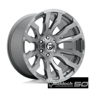 Fuel D693 Blitz 22x10 -18mm Gray Silver | D69322008447