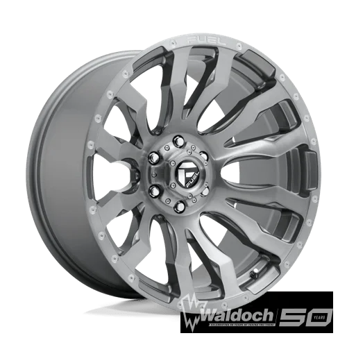 Fuel D693 Blitz 22x10 -18mm Gray Silver | D69322008447