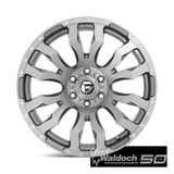 Fuel D693 Blitz 22x10 -18mm Gray Silver | D69322008447