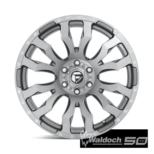 Fuel D693 Blitz 22x10 -18mm Gray Silver | D69322008447