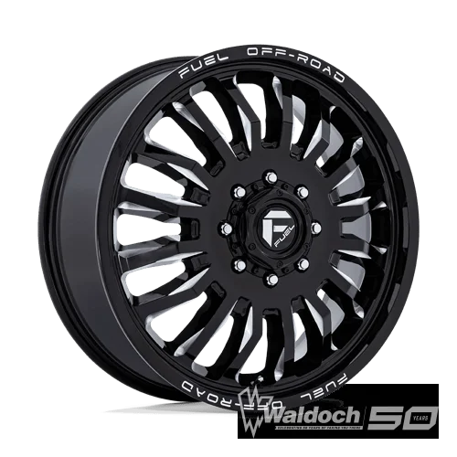 ARC DRW 22X8.25 8X200 +104 GBLK-MILL DF