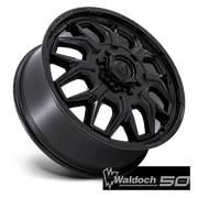 FLUX DRW 20X8.25 8X200 +104 BLK-OUT (DF)