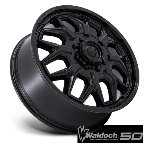 FLUX DRW 20X8.25 8X200 +104 BLK-OUT (DF)
