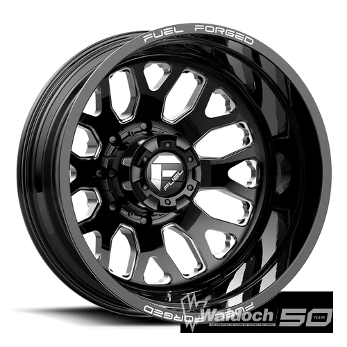 FF19D DRW 22X8.25 8X200 -202 NBL (DR)