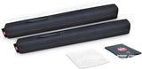 Drop Stop - The Original Patented Car Seat Gap Filler  -  Slide Free Pad and Light
