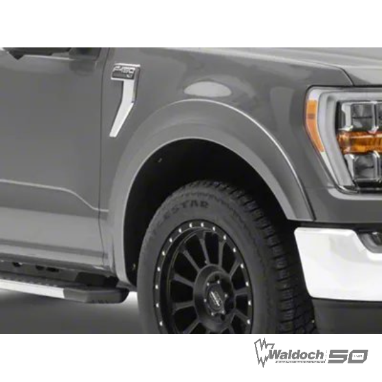WALDOCH COLOR KEYED FENDER FLARES SPORT | FORD F150 (2021-2025) - S-F20911A