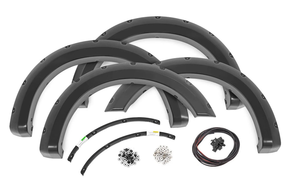 Pocket Fender Flares | YZ Oxford White | Ford F-250/F-350 Super Duty (23-25)