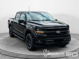 2024 FORD F150 XLT CREW 5.5' BOX 3.5L ECOBOOST AGATE BLACK (UM) BLACK CLOTH INTERIOR