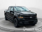 2024 FORD F150 XLT CREW 5.5' BOX 3.5L ECOBOOST AGATE BLACK (UM) BLACK CLOTH INTERIOR