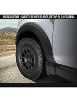 BRONCO SPORT 2021+ SMOOTH FENDER FLARES (SET OF 4)