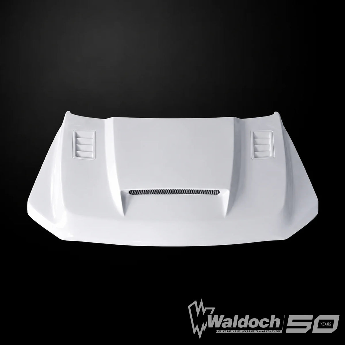 FORD F150 2025 SSK STYLE FUNCTIONAL HEAT EXTRACTION RAM AIR FIBERGLASS HOOD