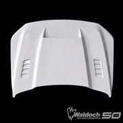 FORD F150 2025 SSK STYLE FUNCTIONAL HEAT EXTRACTION RAM AIR FIBERGLASS HOOD